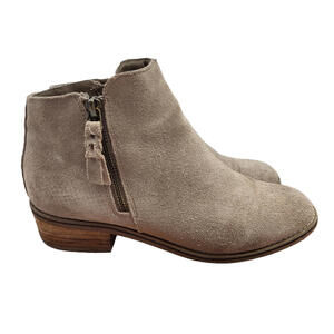 Blondo Ankle Boots Womens Size 6 M Taupe Waterproof‎ Booties Comfort